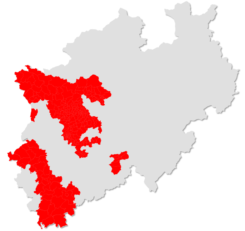 Geschäftsgebiet S-International Rhein-Ruhr