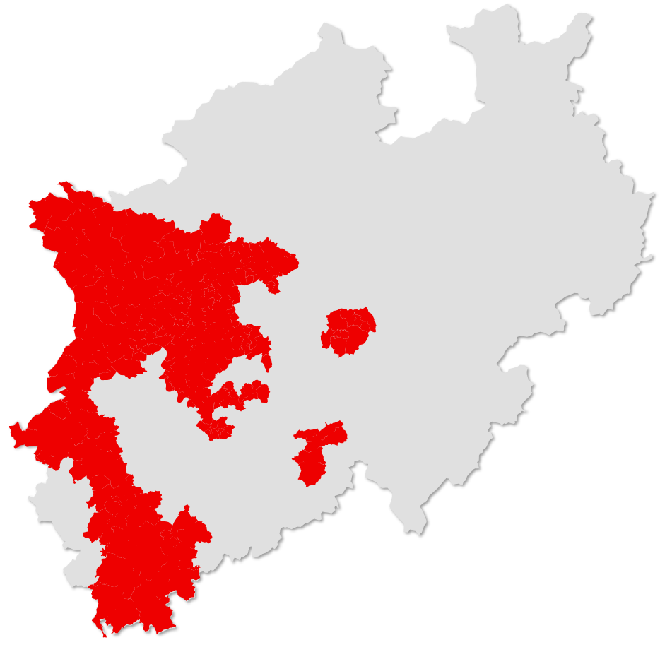 Geschäftsgebiet S-International Rhein-Ruhr